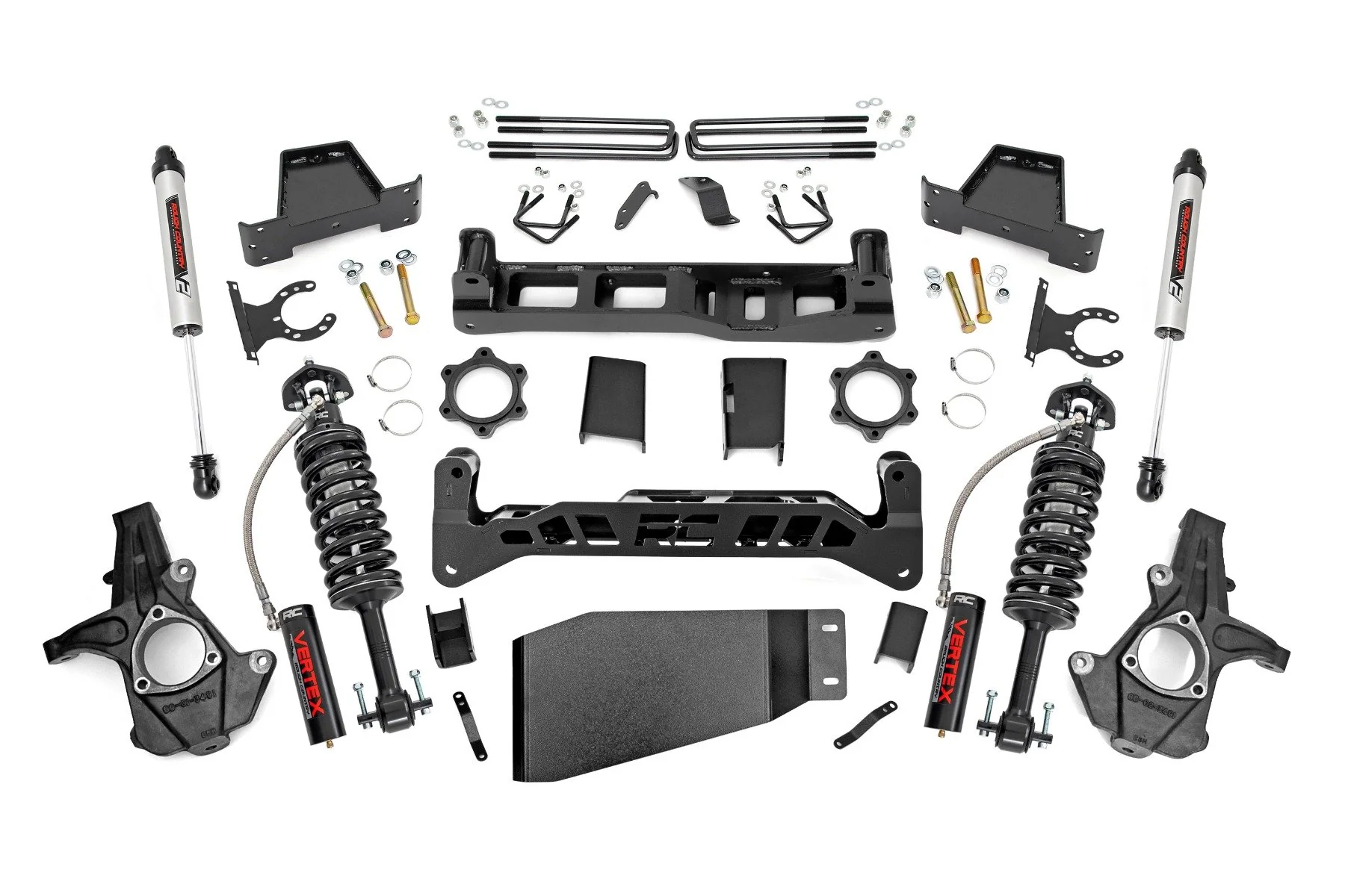 Rough Country 7.5in GM Suspension Lift Kit Vertex 07-13 1500 PU 26457