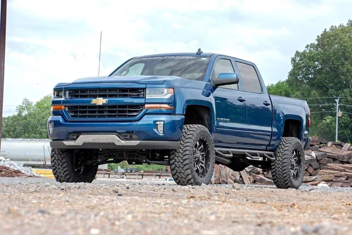 Rough Country 7" Suspension Lift Kit For Chevy GMGMC 1500 2WD Vertex 14-18 - Image 5