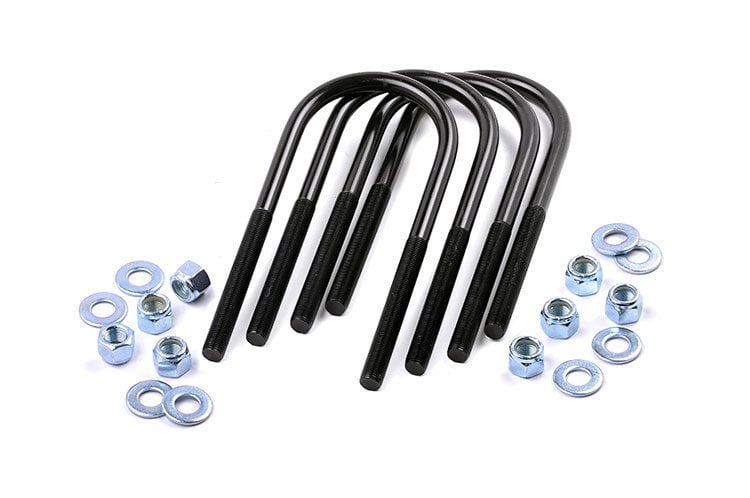 Rough Country 9/16-inch Round axle U-bolts (3.625 x 12) 7658