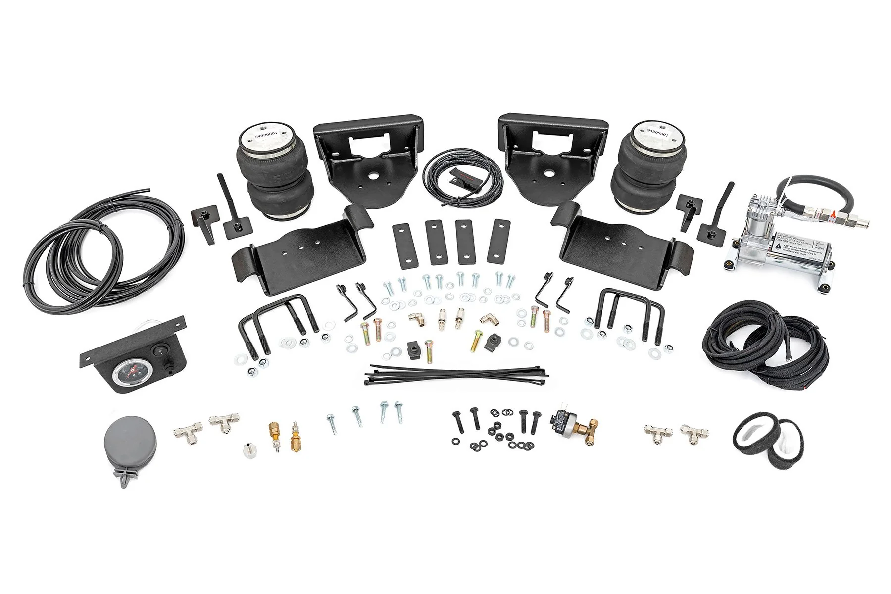 Air Spring Kit w/Compressor 0-6" Lifts Ford F-150 4WD 04-14 10008C