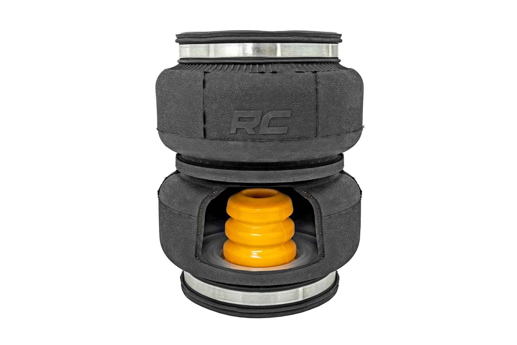 Rough Country Air Spring Spacer Kit w/ Compressor 5" Lift for Ram 2500 4WD 14-24 10033AC - Image 3
