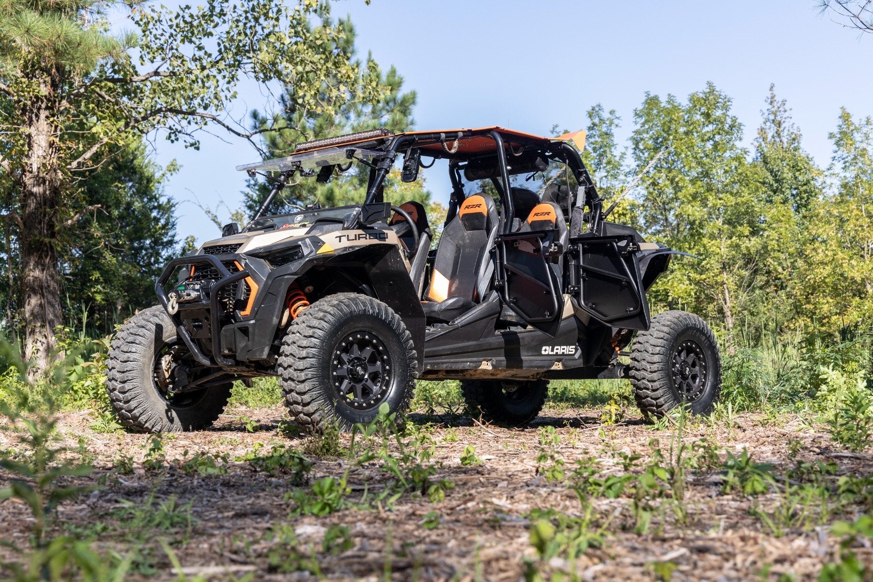 Aluminum Lower Half Doors Rear Polaris RZR XP 4 1000 2014-2021 93121 - Image 5