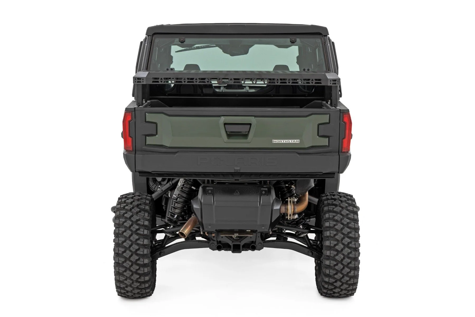 Rough Country Bed Rack | Spare Tire Mount | Polaris Xpedition XP 93197 - Image 3