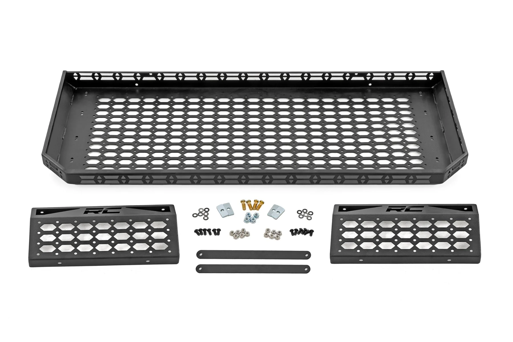 Rough Country Bed Rack | Spare Tire Mount | Polaris Xpedition XP 93197 - Image 4