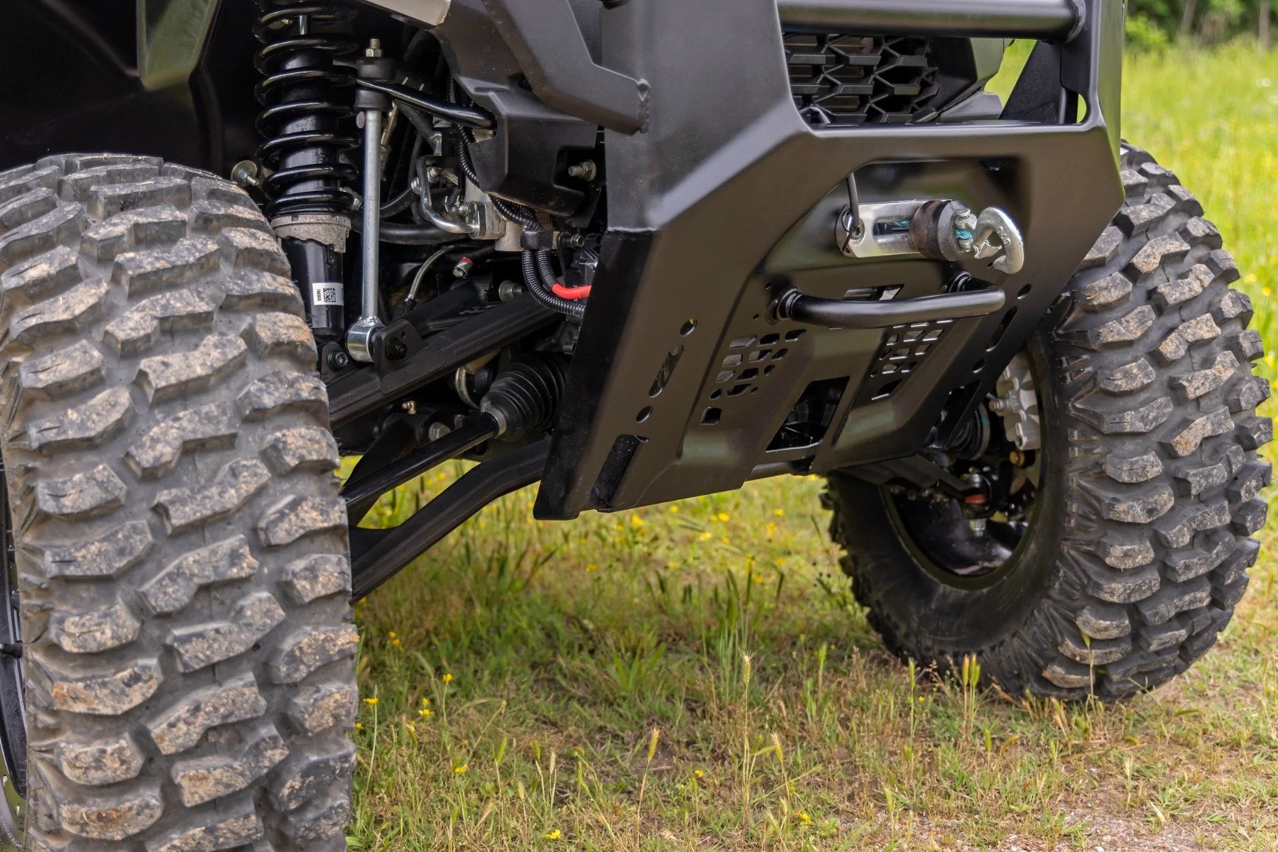 Rough Country Black Aluminum Control Arms | 2" Forward Offset | Polaris Ranger XP 1000 - Image 5