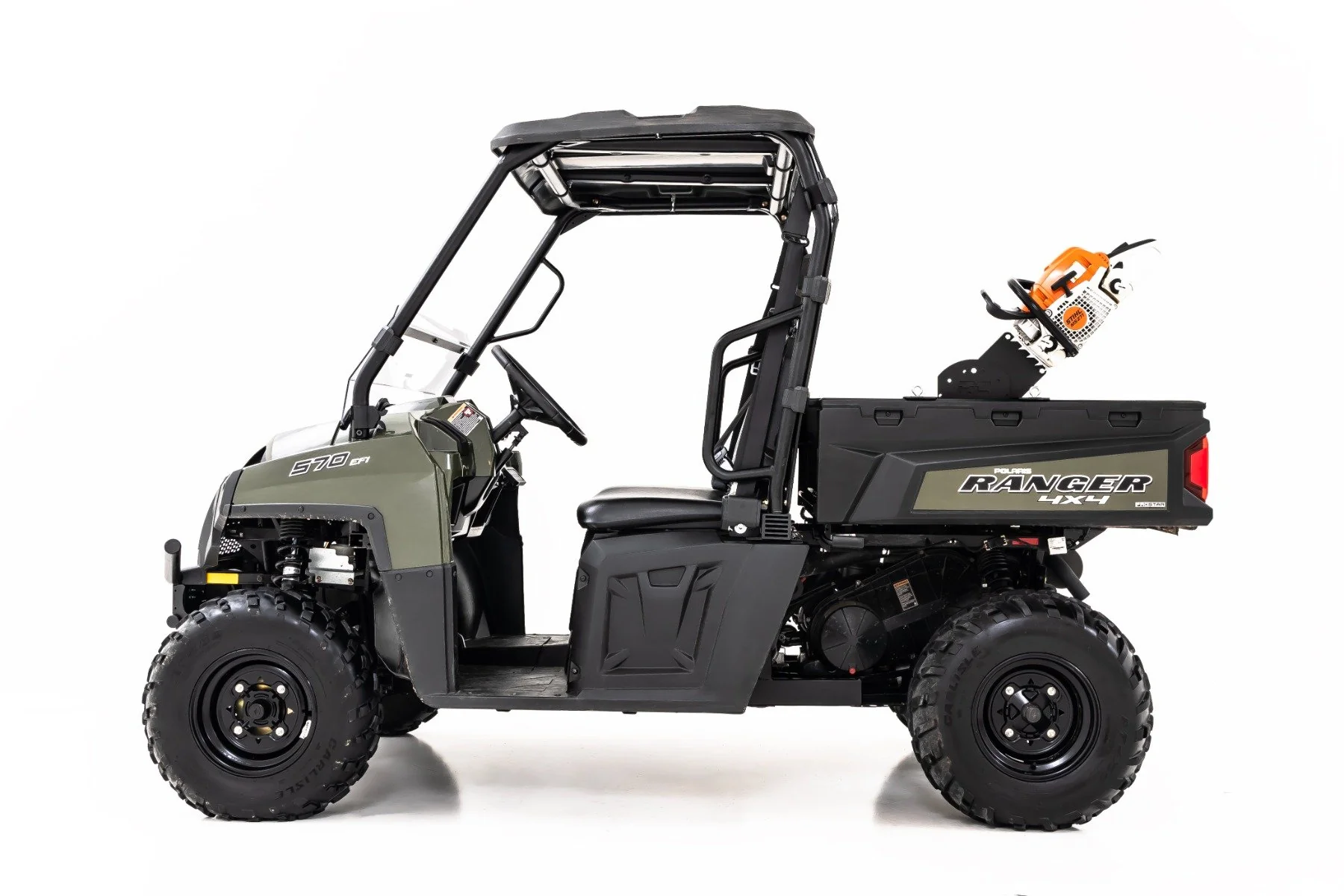 Chainsaw Carrier Bed Side Mount Multiple Makes & Models (Polaris) 93195 - Image 2
