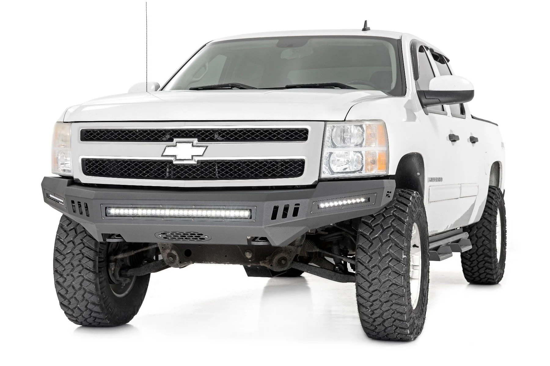Chevy Front High Clearance Bumper Kit w/LED 07-13 Silverado 1500 10911 - Image 3