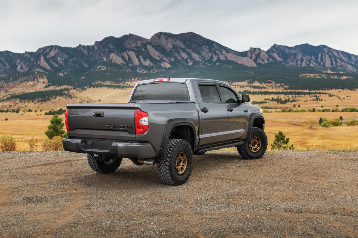 Rough Country Defender Fender Flares 4V6 Quicksand for Toyota Tundra 14-21 - Image 4