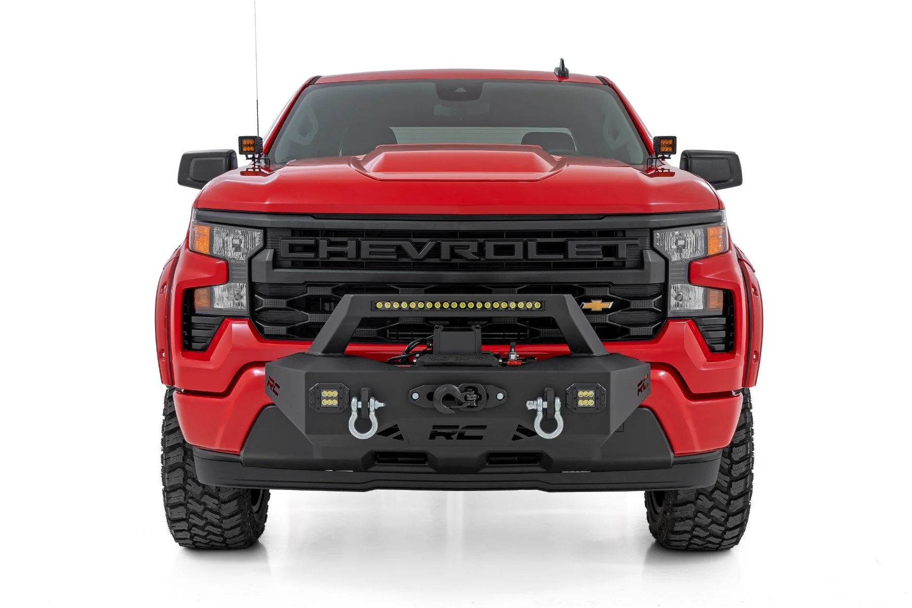 Rough Country EXO Winch Mount Kit | Chevy Silverado 1500 2WD/4WD (2019-2026) - Image 3