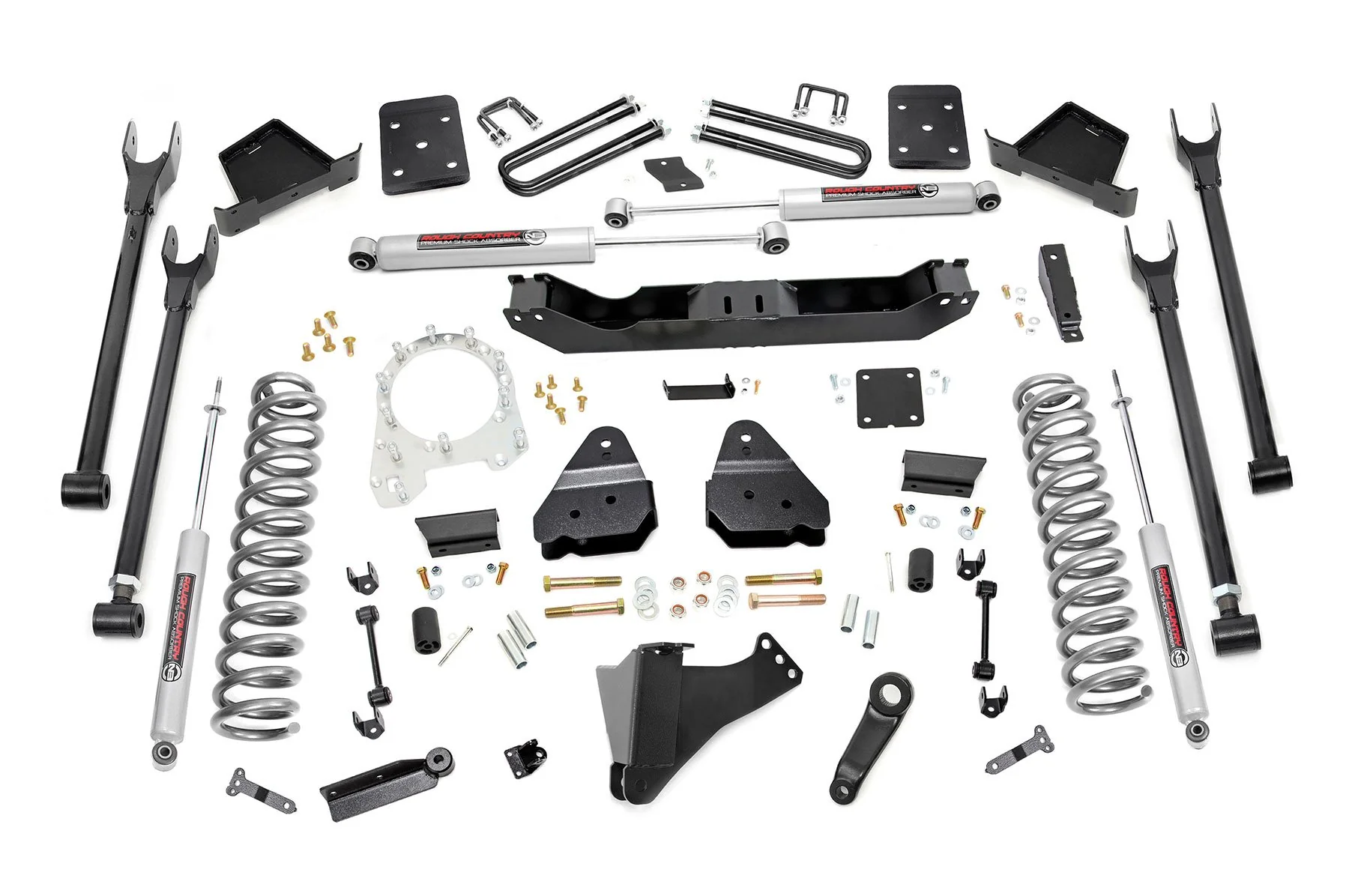 Rough Country F250/350 Super Duty 4.5" Lift Kit 17-18 DIESEL W/ 3.5" Rear Axle 50820