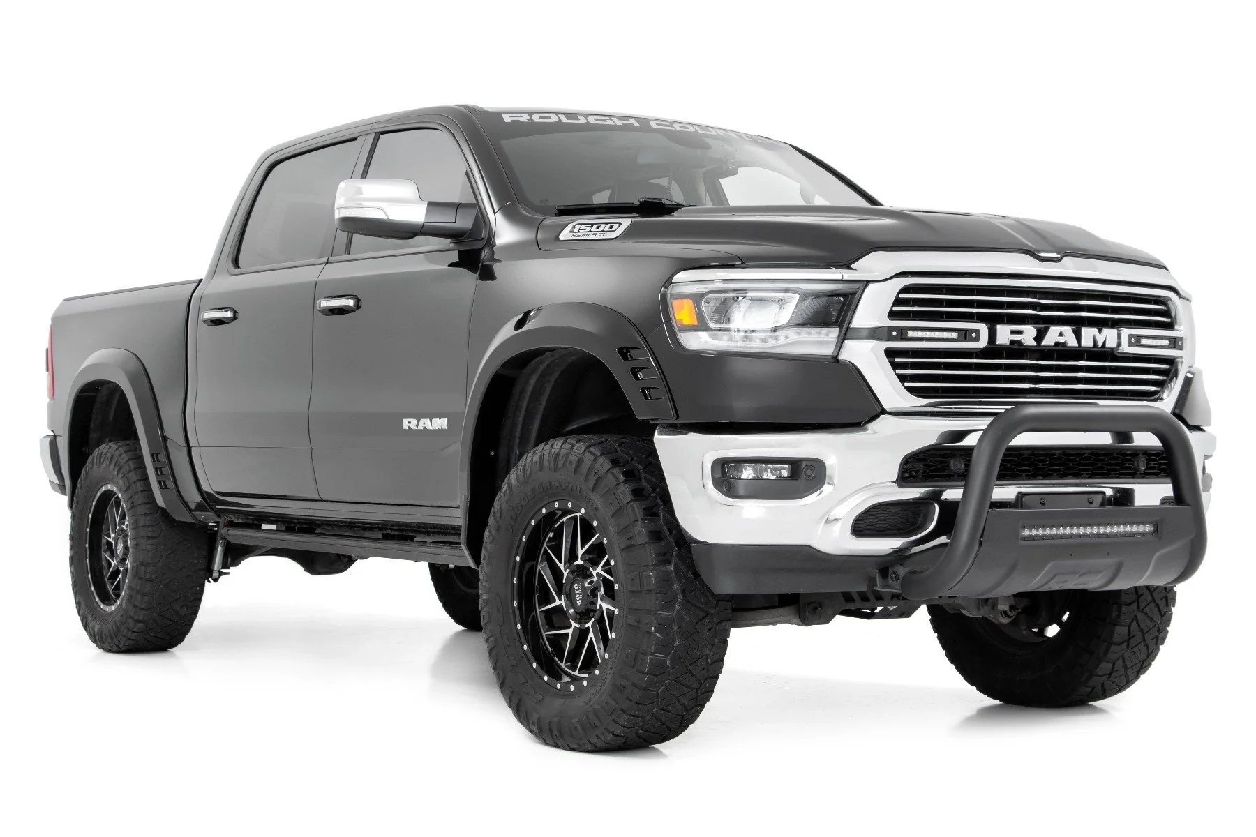 Rough Country Fender Flare SF1 PPX Patriot Blue for Ram 1500 19-25 - Image 3