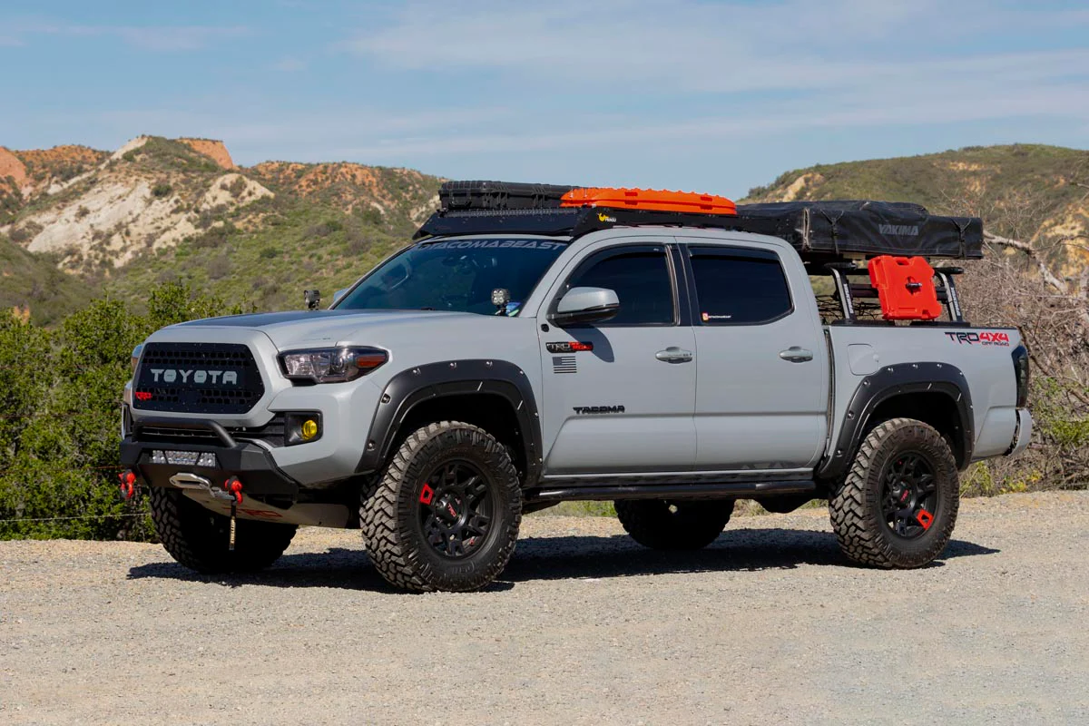 Fender Flares Defender 4X0 Inferno Toyota Tacoma 16-23 A-T11621-4X0 - Image 2