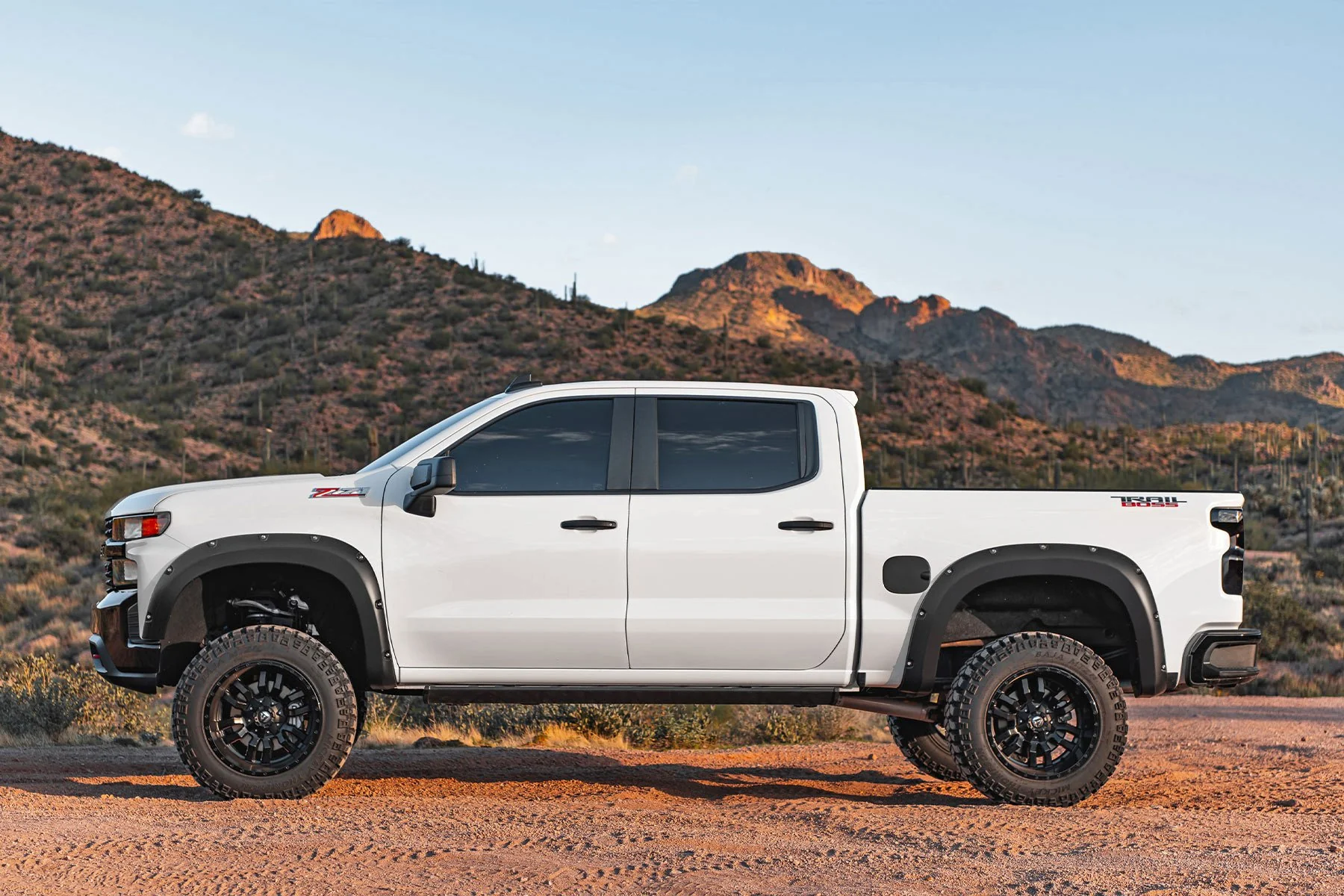 Rough Country Fender Flares GA0 Northsky Blue Chevy Silverado 1500 22-25 - Image 2