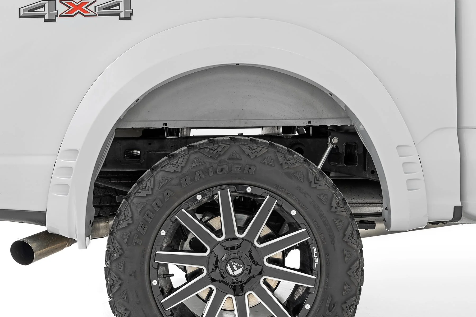 Rough Country Fender Flares SF1 M7 Carbonized Gray for Ford F150 21-26 - Image 4