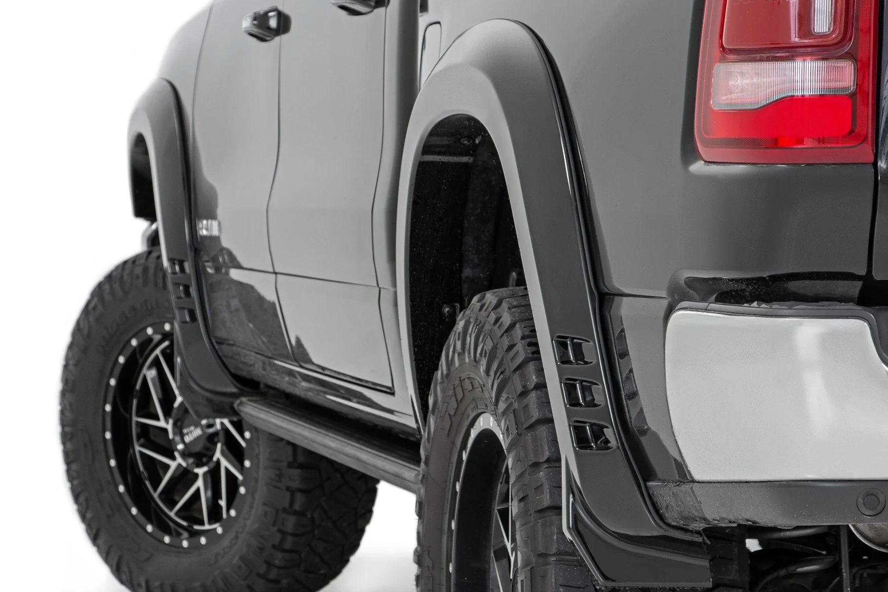 Rough Country Fender Flares SF1 PXR Brilliant Black for Ram 1500 19-25