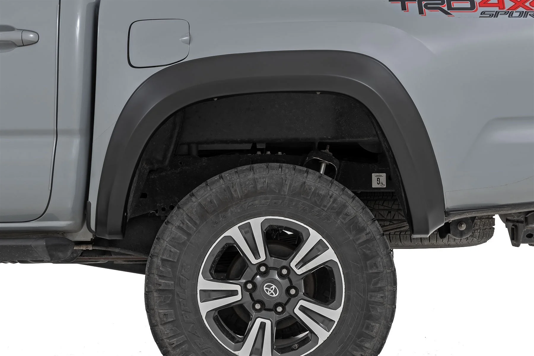 Rough Country Fender Flares Sport 1G3 Magnetic Grey for Toyota Tacoma 16-23 - Image 5