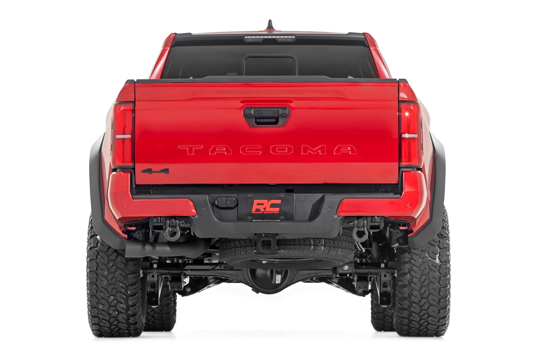 Rough Country Fender Flares Sport 3U5 Supersonic Red for Toyota Tacoma 24-25 - Image 6
