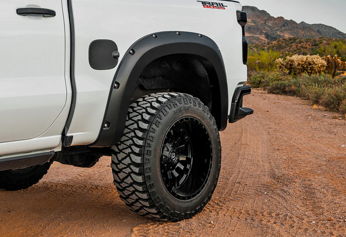 Rough Country Fender Flares | Sport | GJV Riptide Blue | Chevy Silverado 1500 (22-26) - Image 4