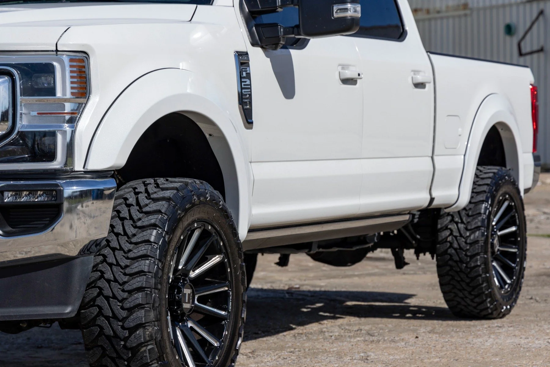 Rough Country Fender Flares Sport J7 Magnetic Grey for Ford F250/F350 17-22 - Image 6