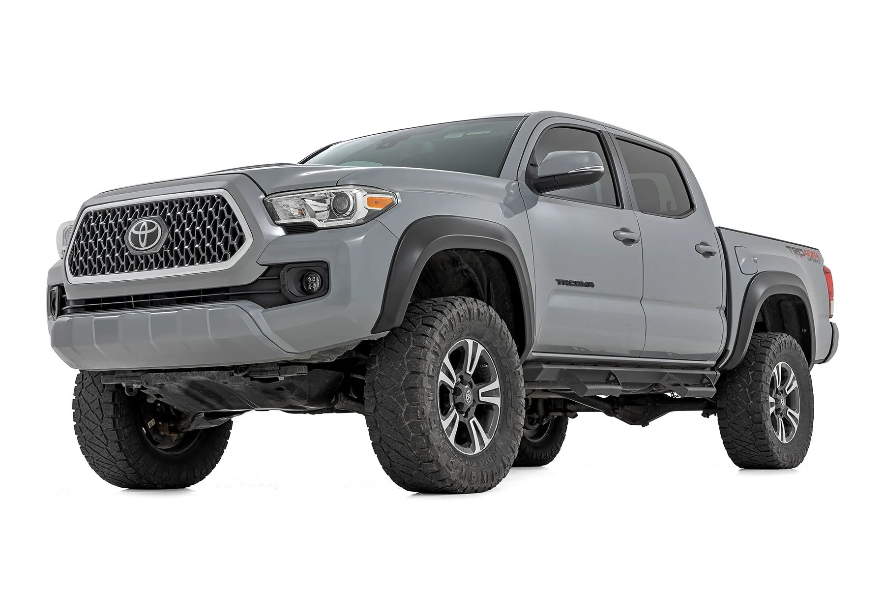 Rough Country Fender Flares Sport O40 Super White for Toyota Tacoma 16-23 - Image 3