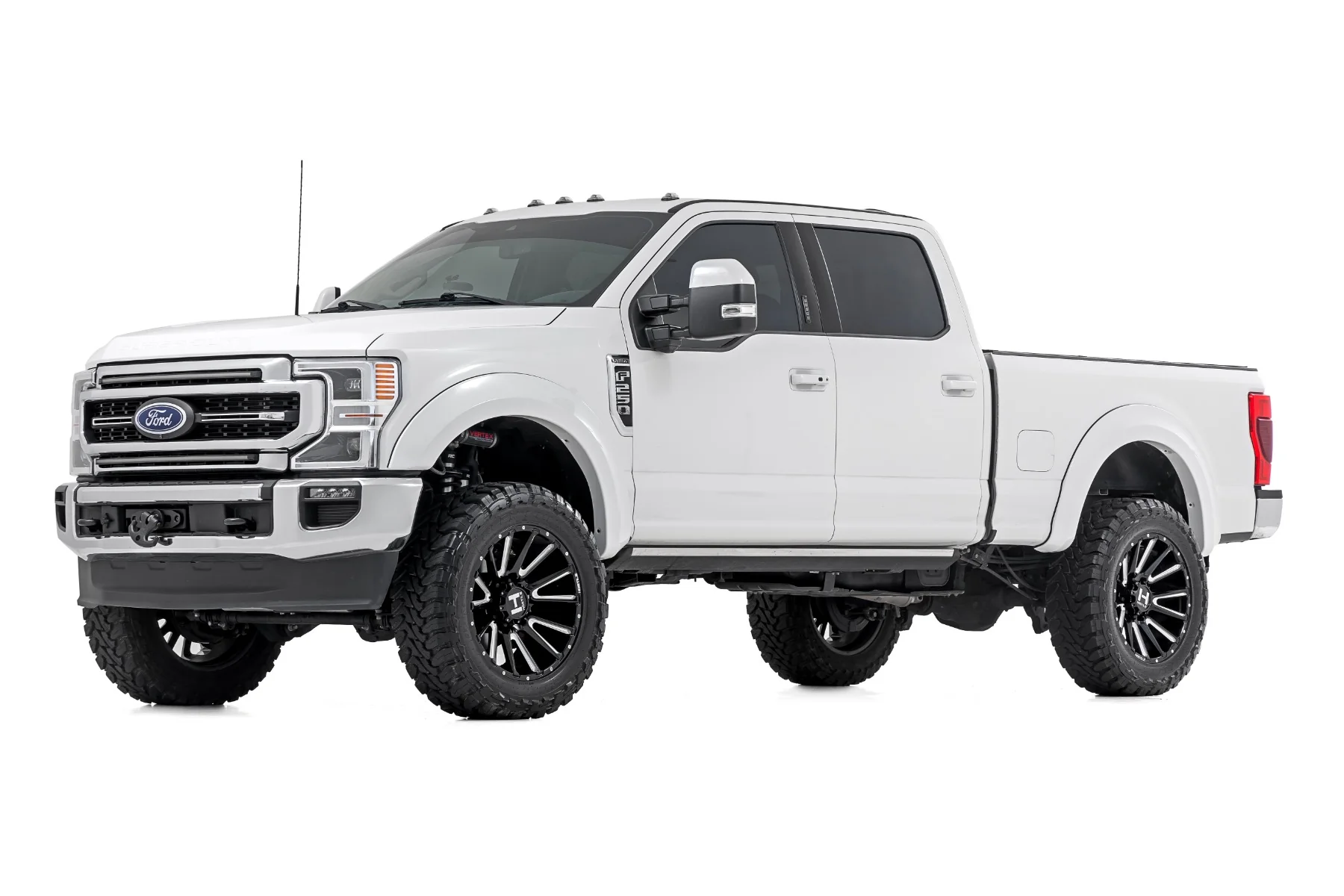 Rough Country Fender Flares | Sport | TB Lithium Gray | for Ford F-250/F-350 Super Duty (17-22) - Image 4