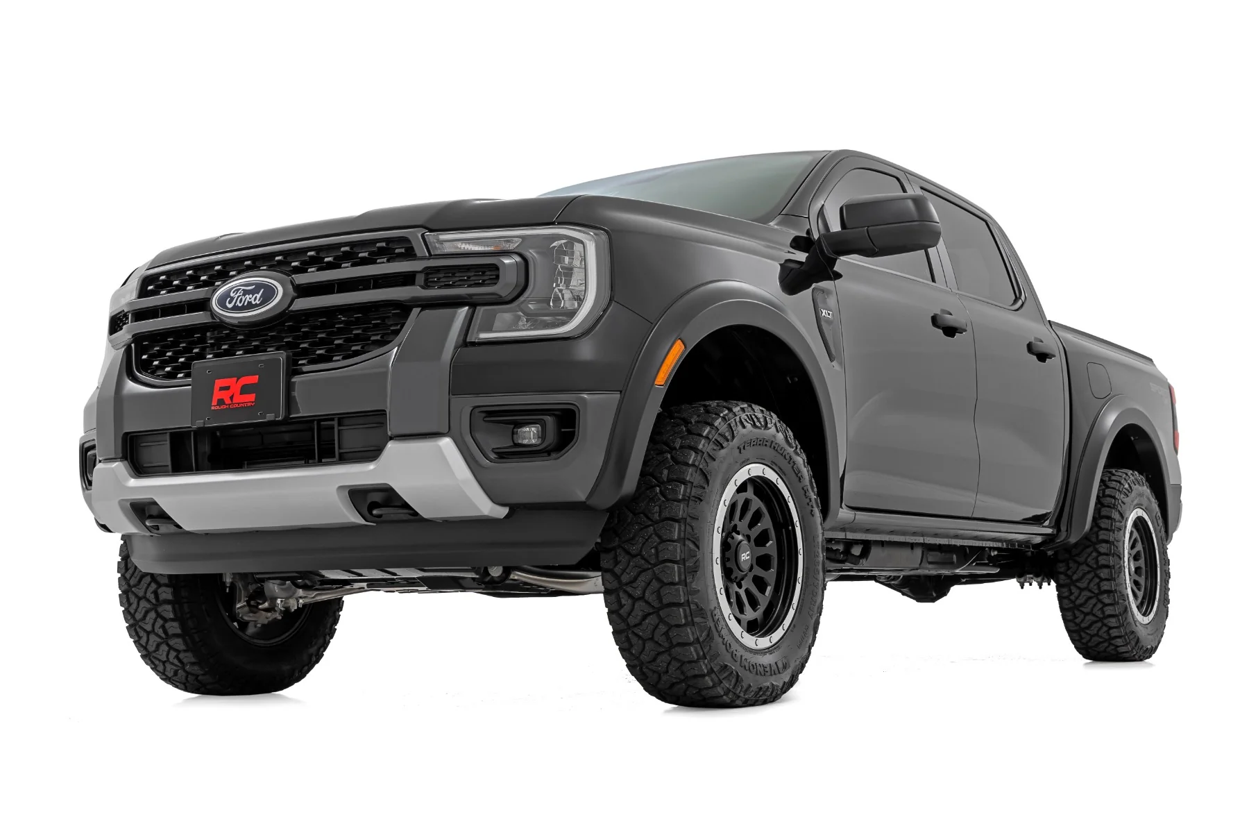 Rough Country Fender Flares Sport YZ Oxford White for Ford Ranger 2024 S-F12401-YZ - Image 2