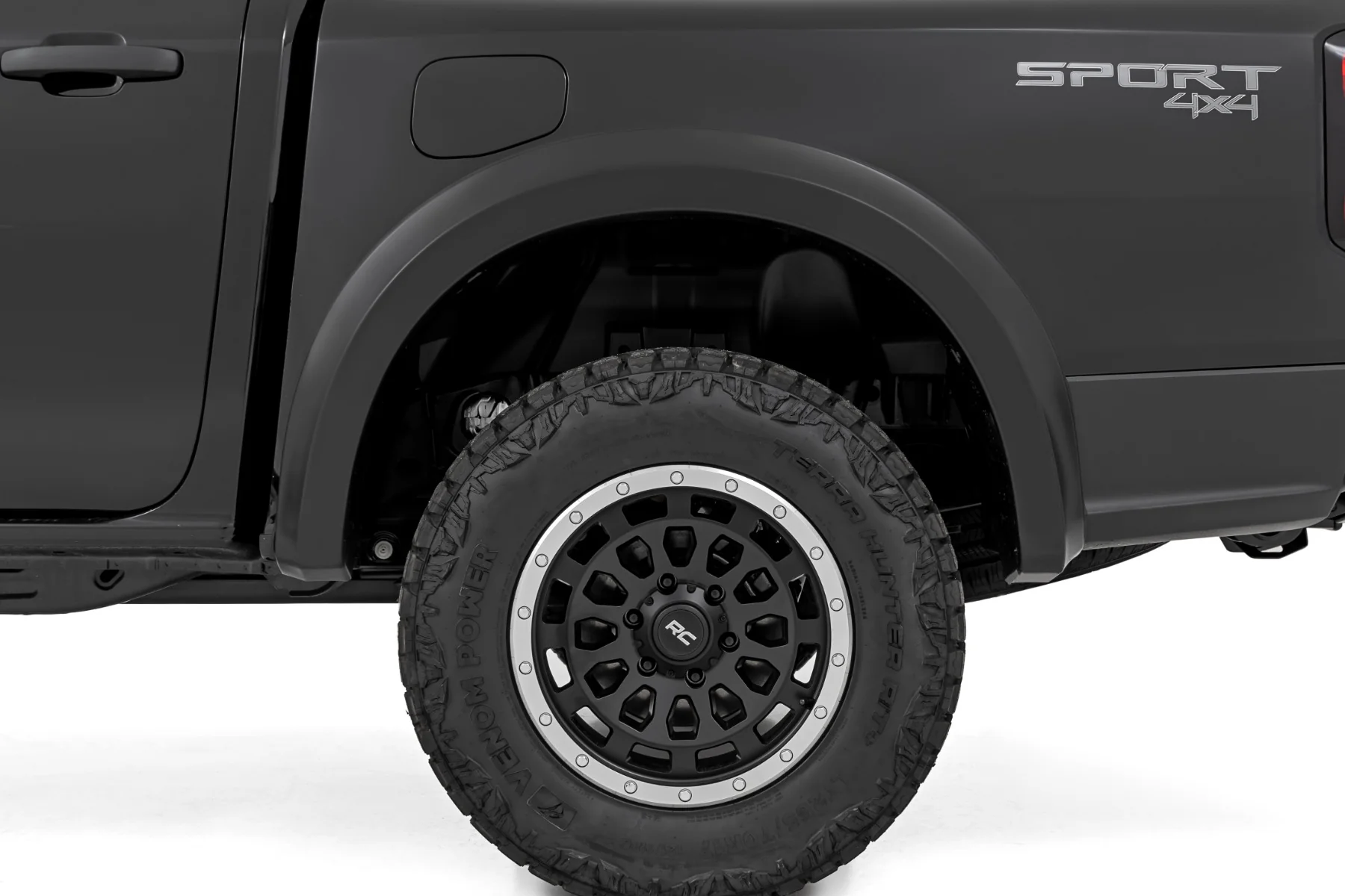Rough Country Fender Flares Sport YZ Oxford White for Ford Ranger 2024 S-F12401-YZ - Image 5