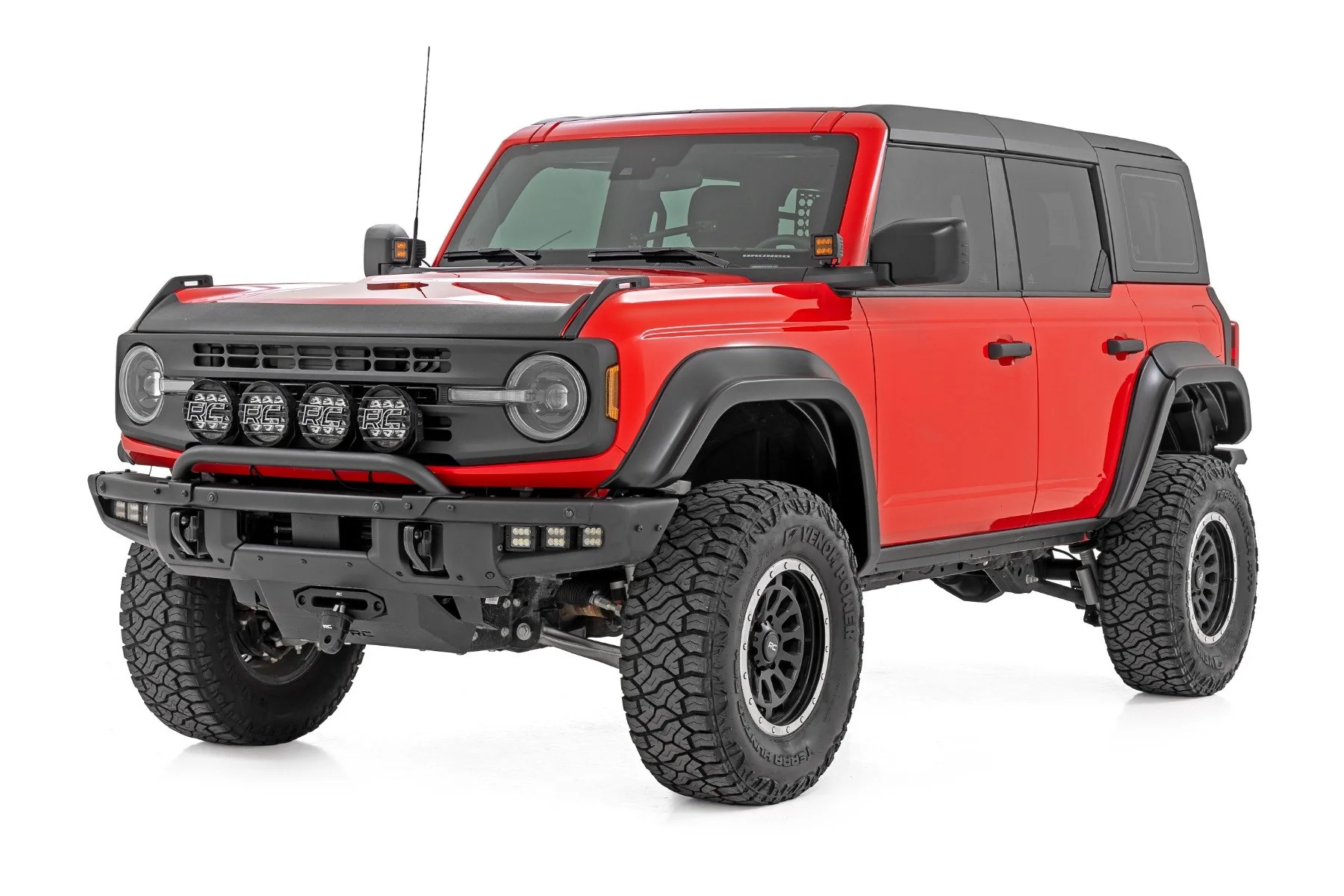 Rough Country Fender Flares | T9 Marsh Gray | for Ford Bronco 4WD 21-25 O-F12124-T9 - Image 3