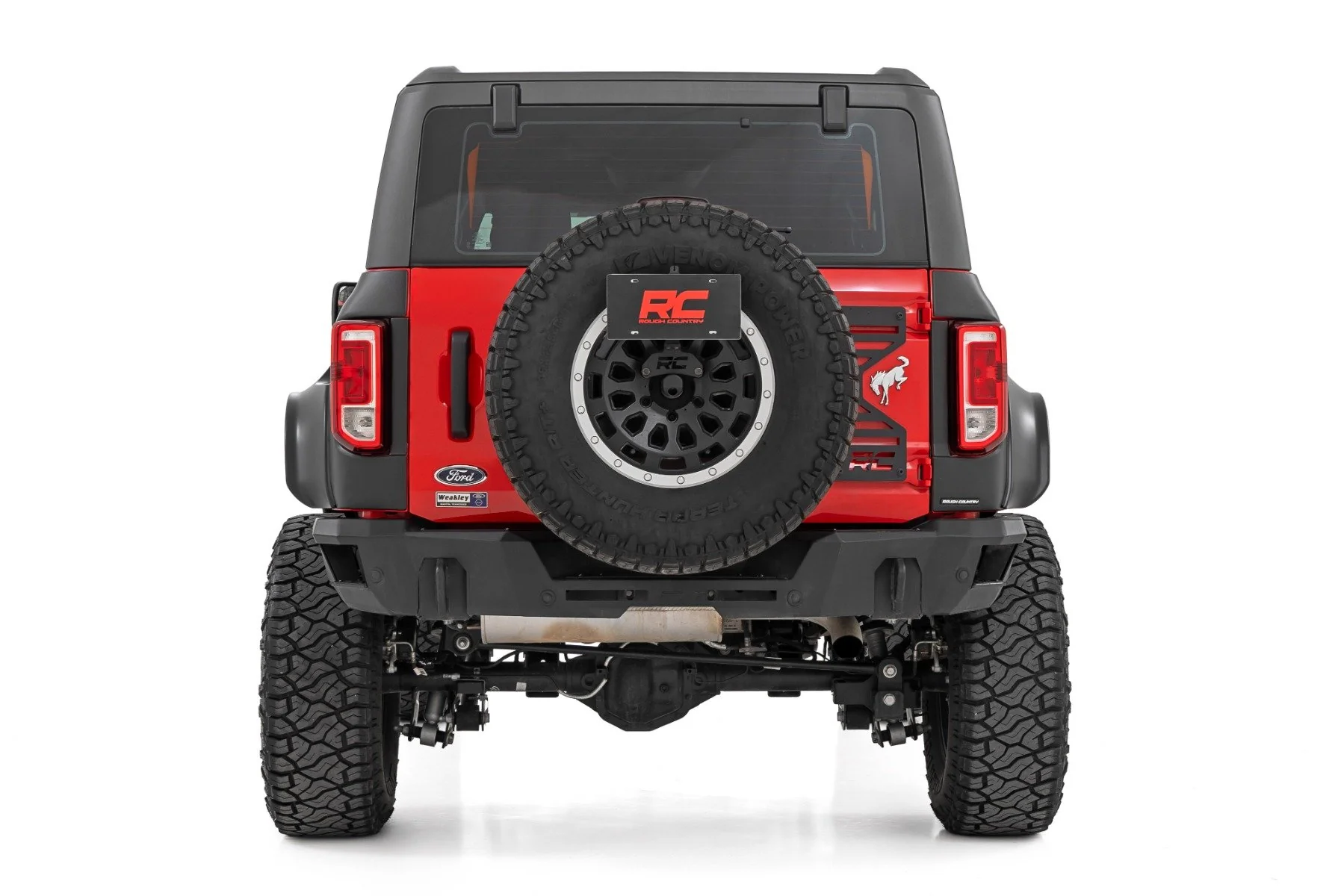 Rough Country Fender Flares | T9 Marsh Gray | for Ford Bronco 4WD 21-25 O-F12124-T9 - Image 4