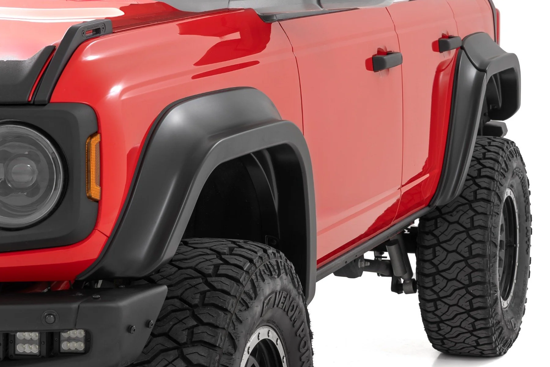 Rough Country Fender Flares | YZ Oxford White | Ford Bronco 4WD (2021-2025) O-F12124-YZ - Image 2