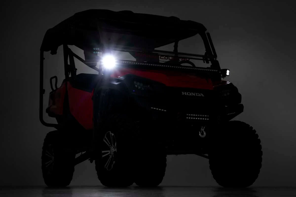 fits Honda Dual LED Cube Kit 2in Black Series 16-20 Pioneer 92009 - Image 6