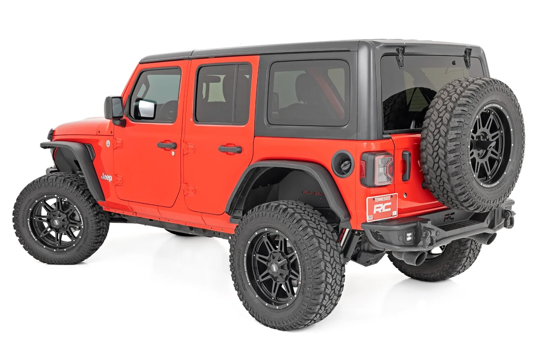Flat Fender Flare Kit Jeep Wranger JL 18-23 w/ LED UV Treated 99036 - Image 5