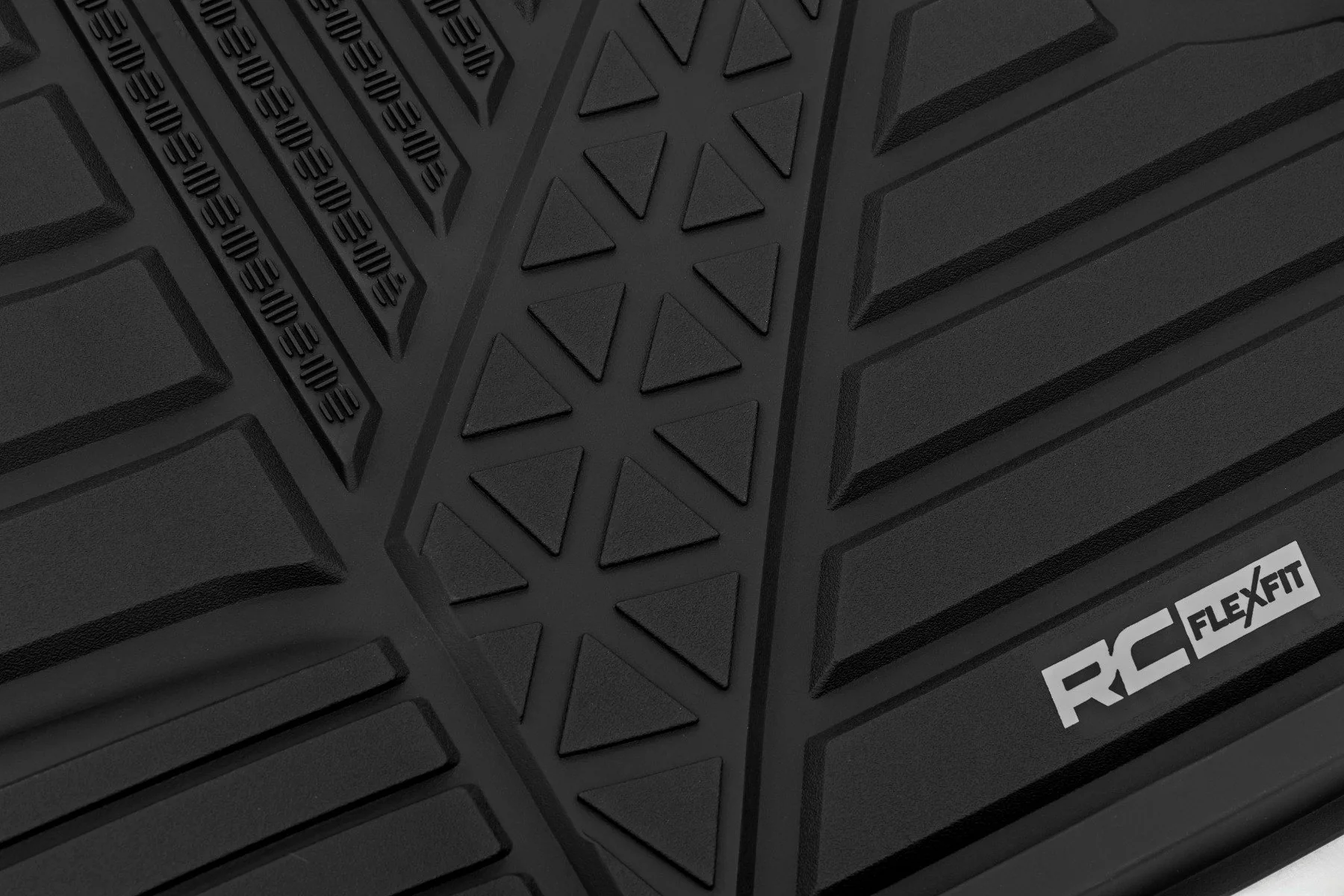 Rough Country Flex-Fit Floor Mats | FR & RR | Crew | for Ram 1500 2025 FF-31432 - Image 2
