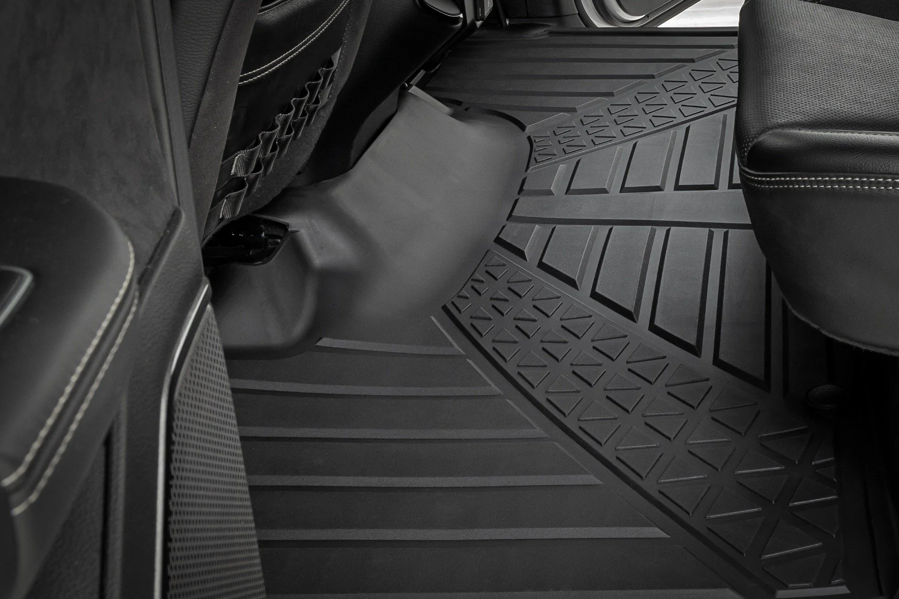 Rough Country Flex-Fit Floor Mats FR & RR Crew for Ram 1500/TRX 21-25 - Image 5