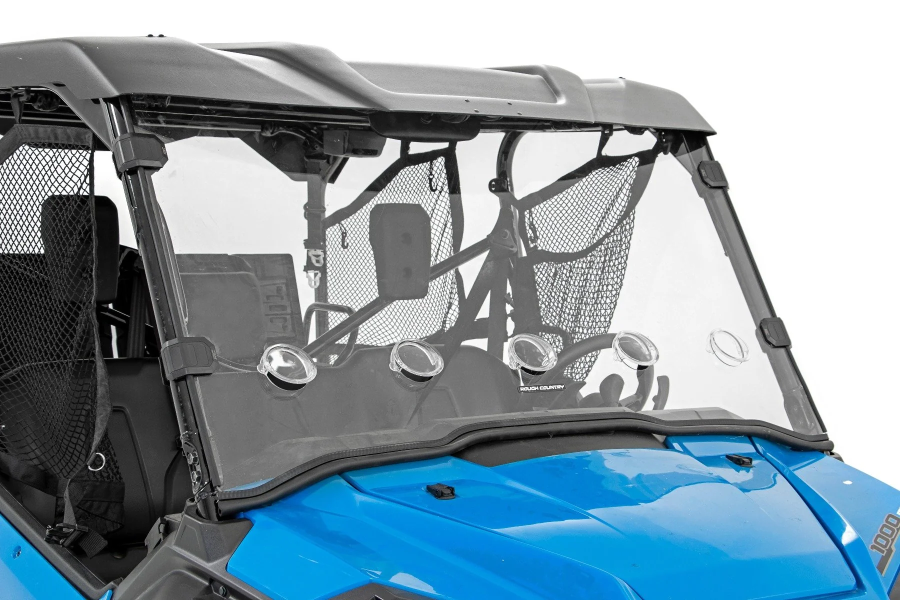 Honda Scratch Resistant Vented Windshield 16-21 Pioneer 1000 98262020