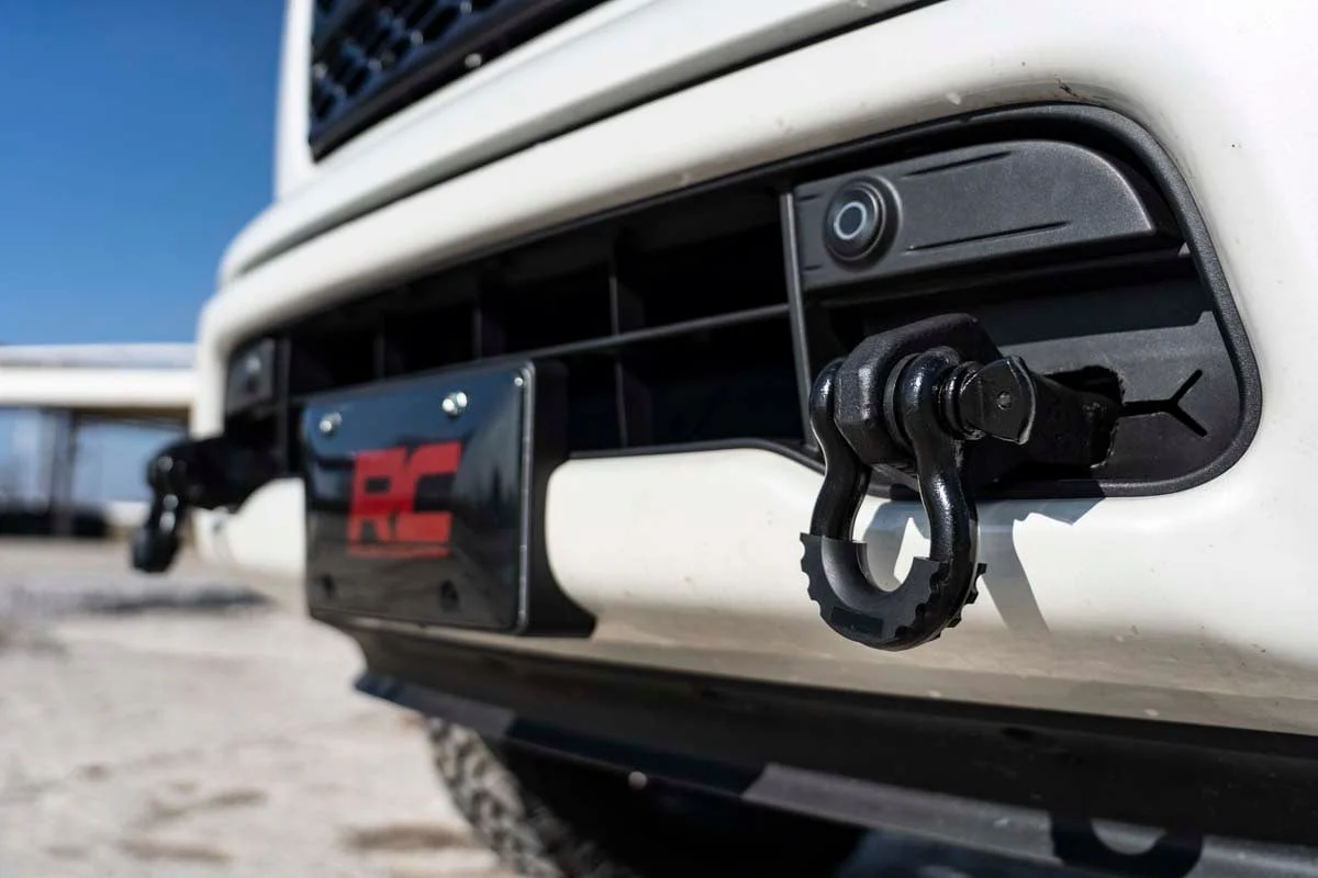 Nissan Tow Hook to Shackle Conversion Kit 17-20 Titan RS149 - Image 2