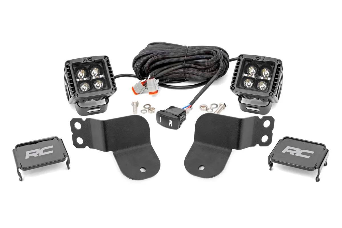 Polaris Dual LED Cube Kit - Black Series w/ DRL 16-20 General 93025