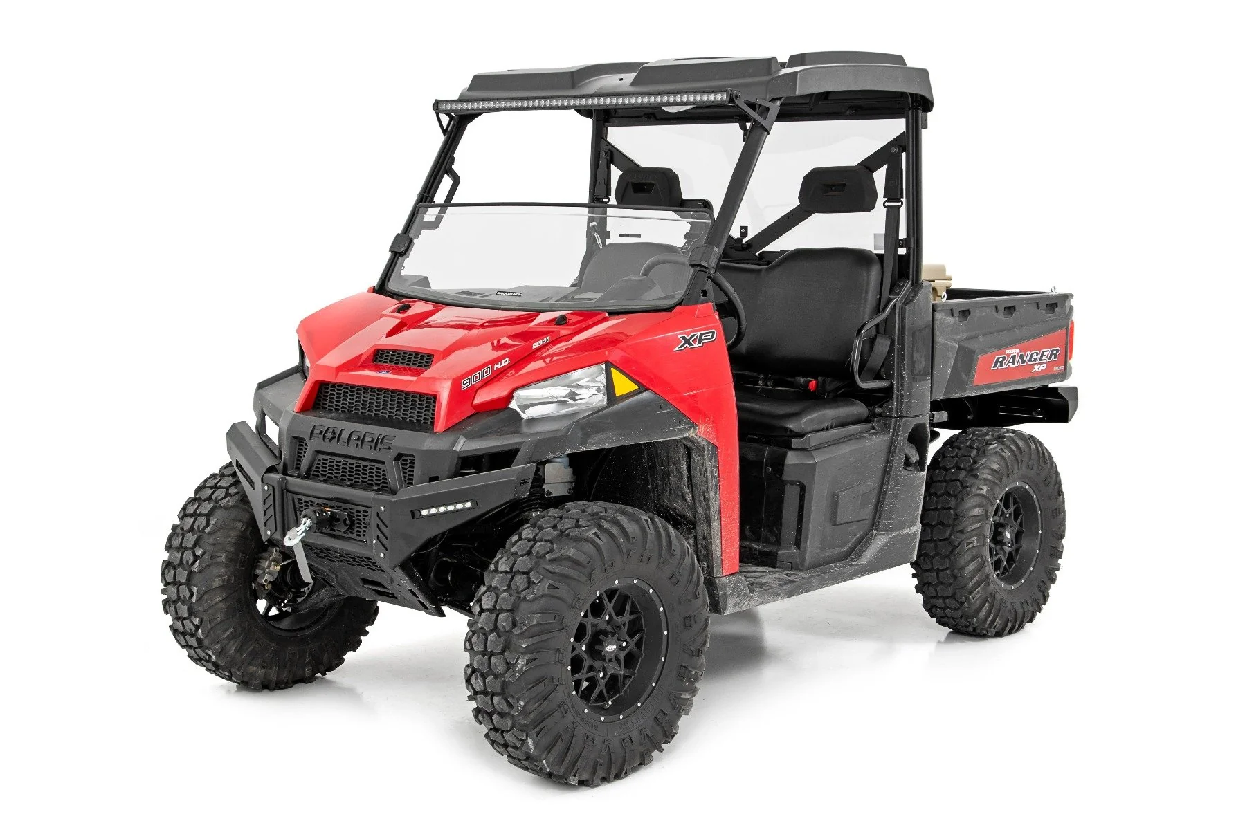 Polaris Front Bumper Panels w/ 6in LED Light Bars 13-19 Ranger 93044 - Image 4