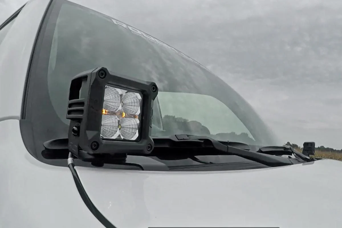 Toyota 2"LED Lwr Windshield Kit 10-20 4-Runner Blk-SerieSpot 70796 - Image 3