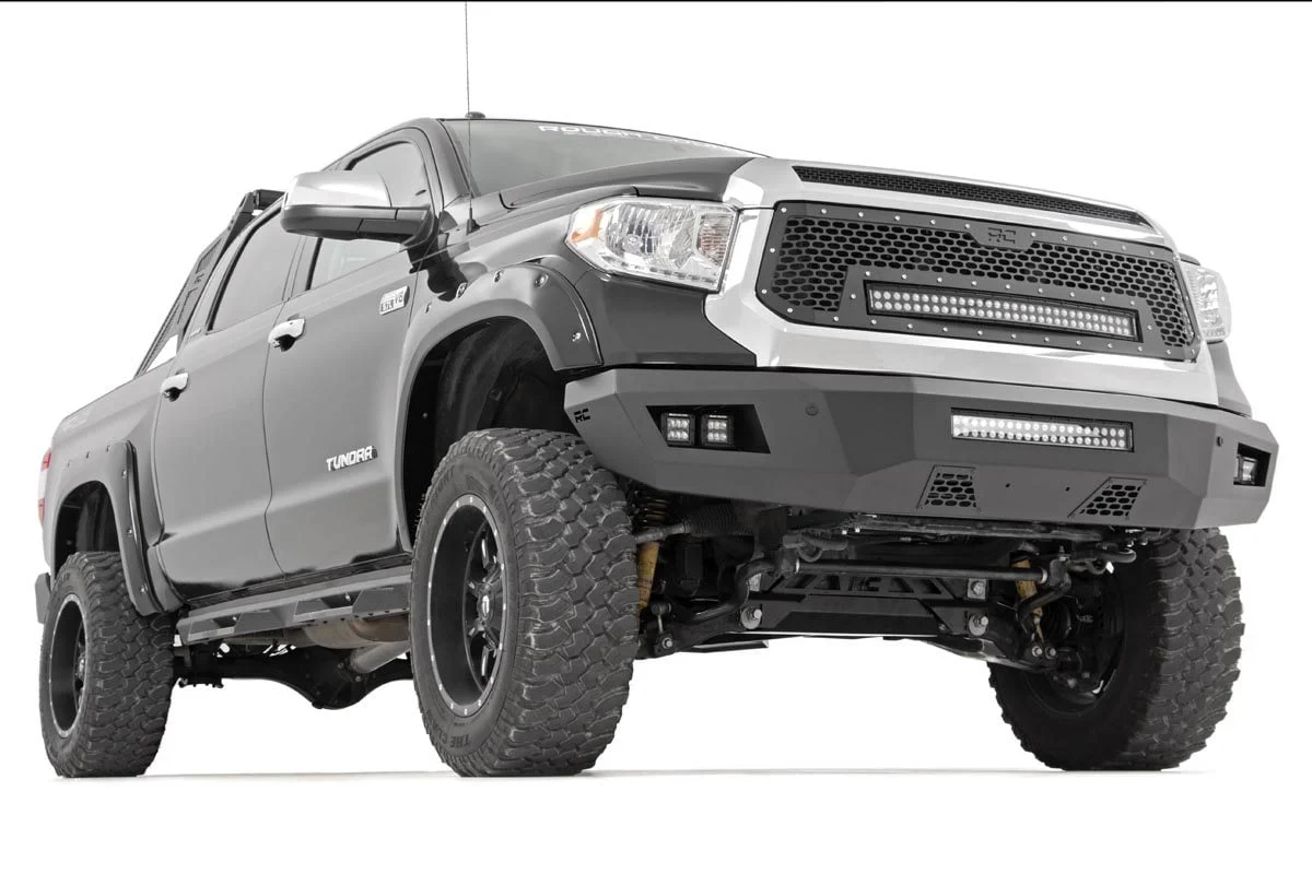 Toyota Heavy-Duty Front LED Bumper 14-20 Tundra 10777 - Image 2