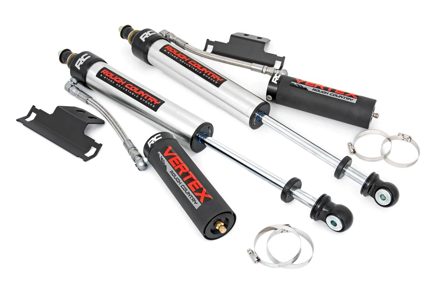 Rough Country For Toyota Tacoma 05-23 Rear Vertex Shocks Pair 6in Lifts