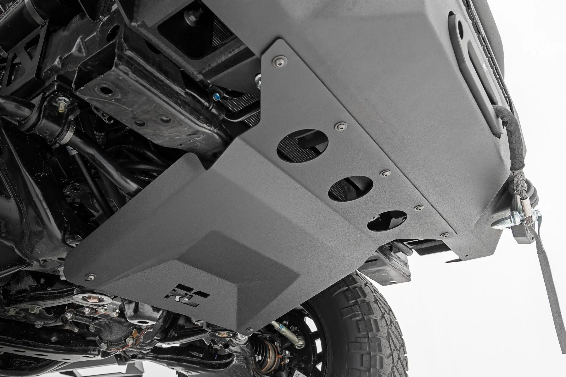 Front Hybrid Bumper 20" Blk LED Toyota Tacoma 16-23 10719 - Image 4
