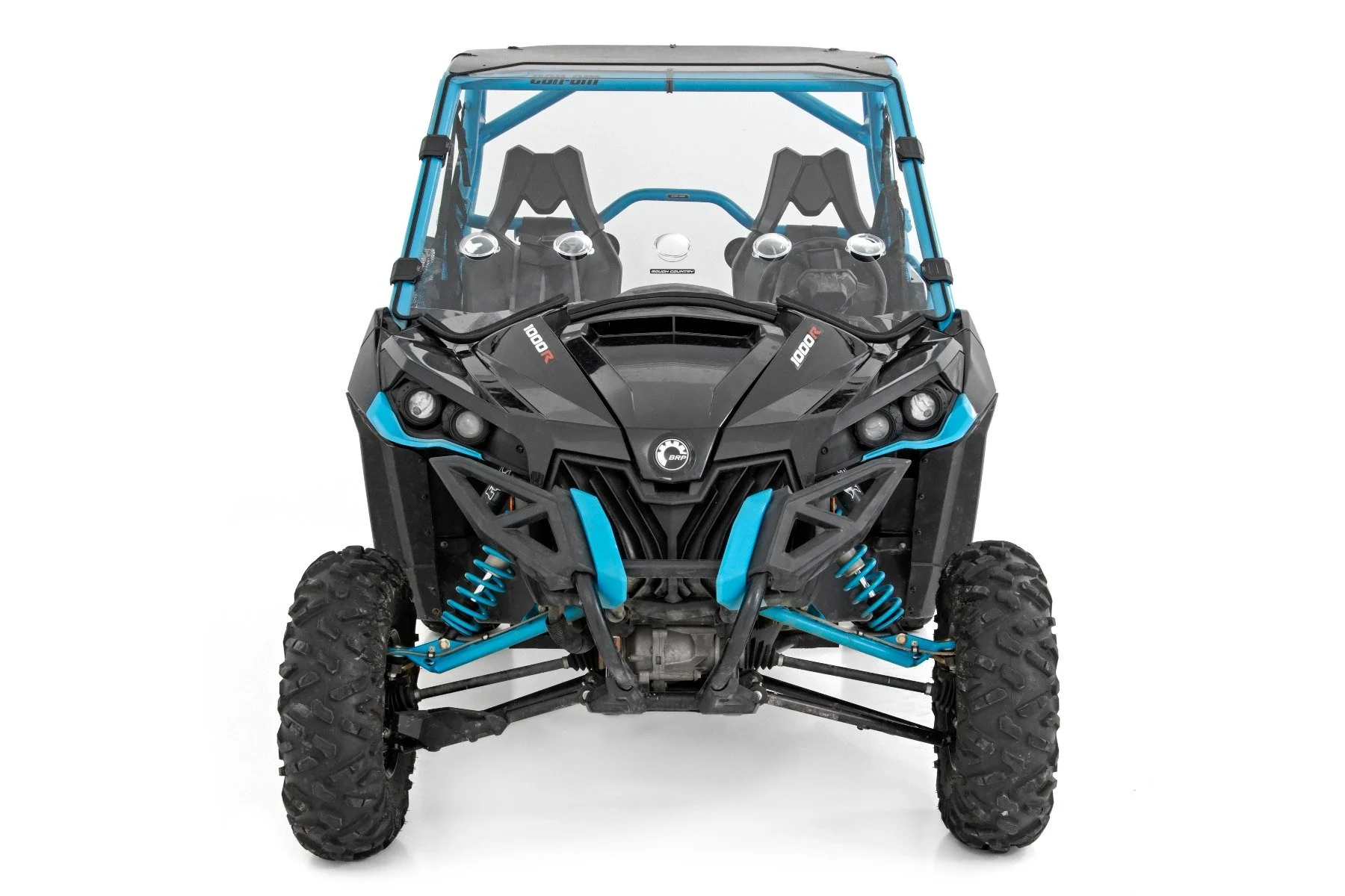 Full Scratch Resistant Vented Windshield 13-18 Can-Am Maverick 98231830 - Image 5
