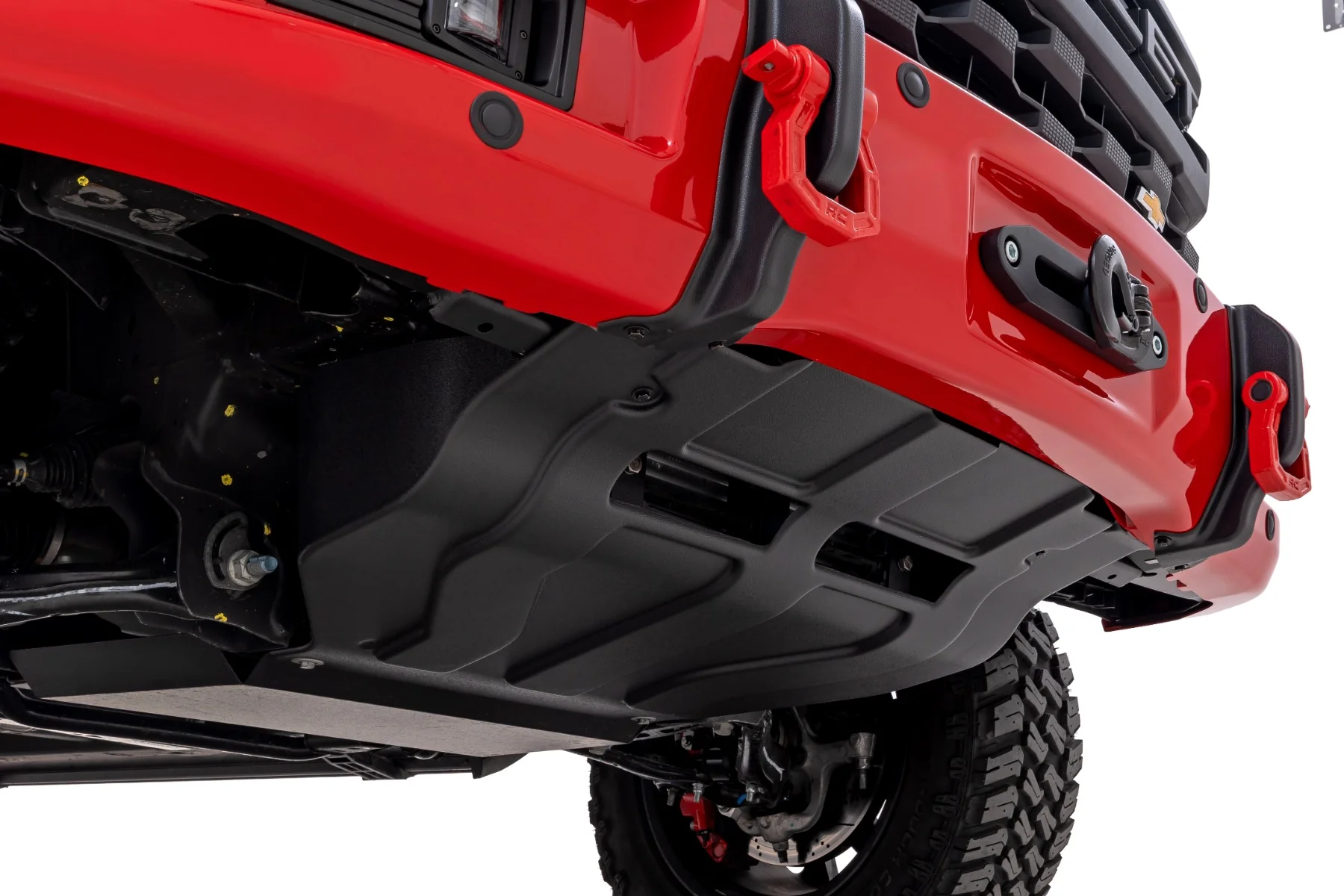 Rough Country G9K Satin Steel | 2023+ Silverado Metal Bumper / Plastic Cover - Image 6