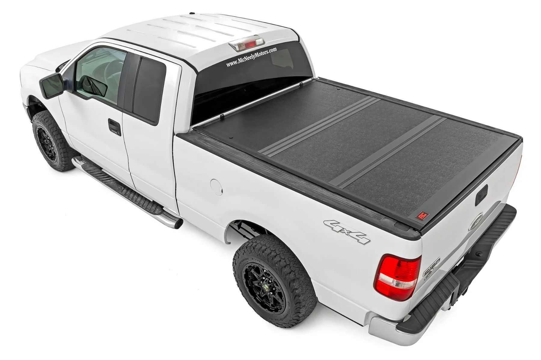 Rough Country Hard Low Profile Bed Cover | 6'7" Bed | for Ford F-150 04-14 47214650B - Image 3