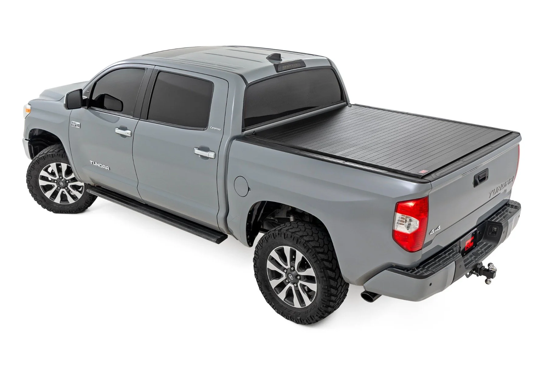 Rough Country Hard Roll Up Bed Cover | 5'7" Bed | for Toyota Tundra (07-21) - Image 3