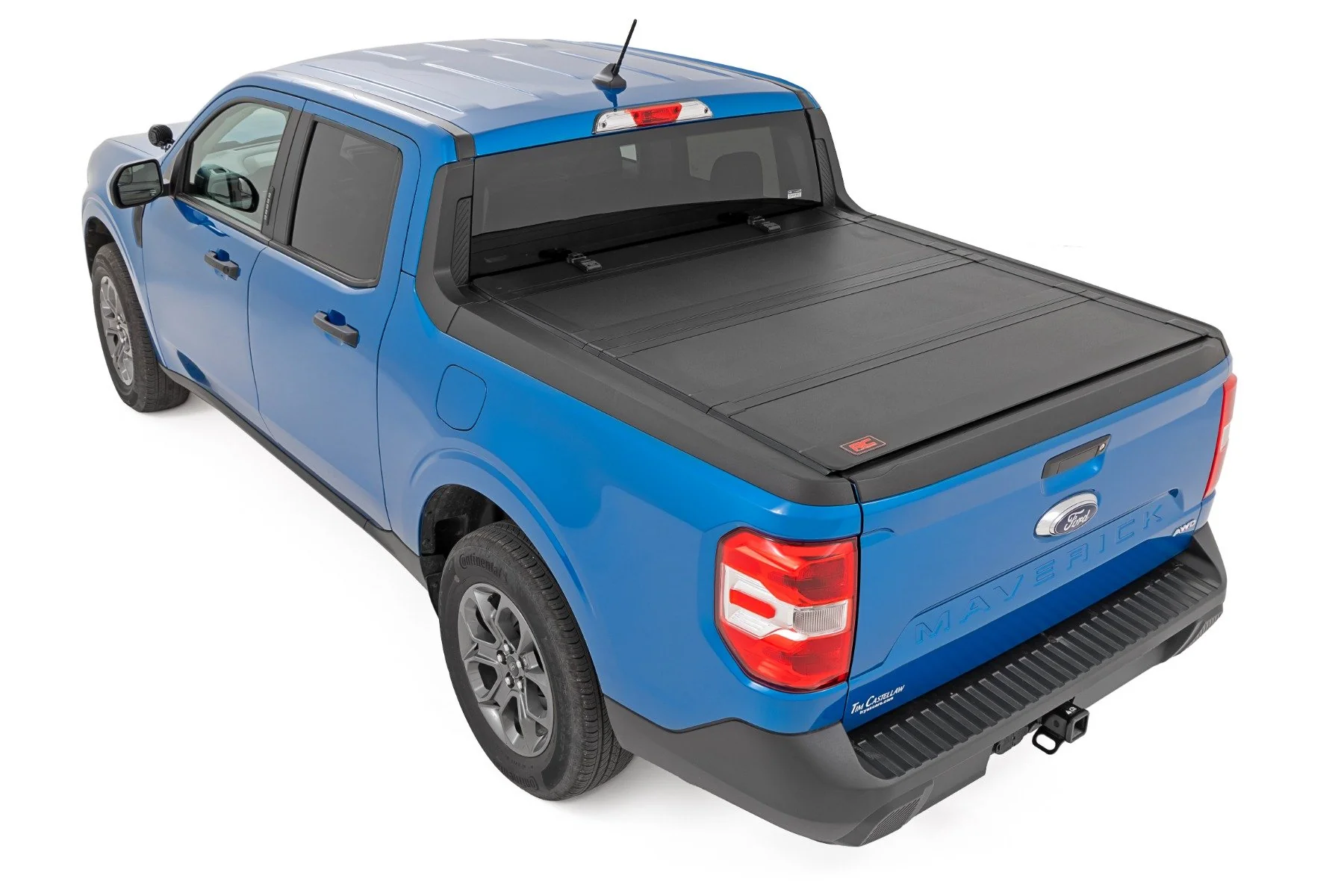 Hard Tri-Fold Flip Up Bed Cover 4'6" Ford Maverick 4WD 22-23 49254500 - Image 4
