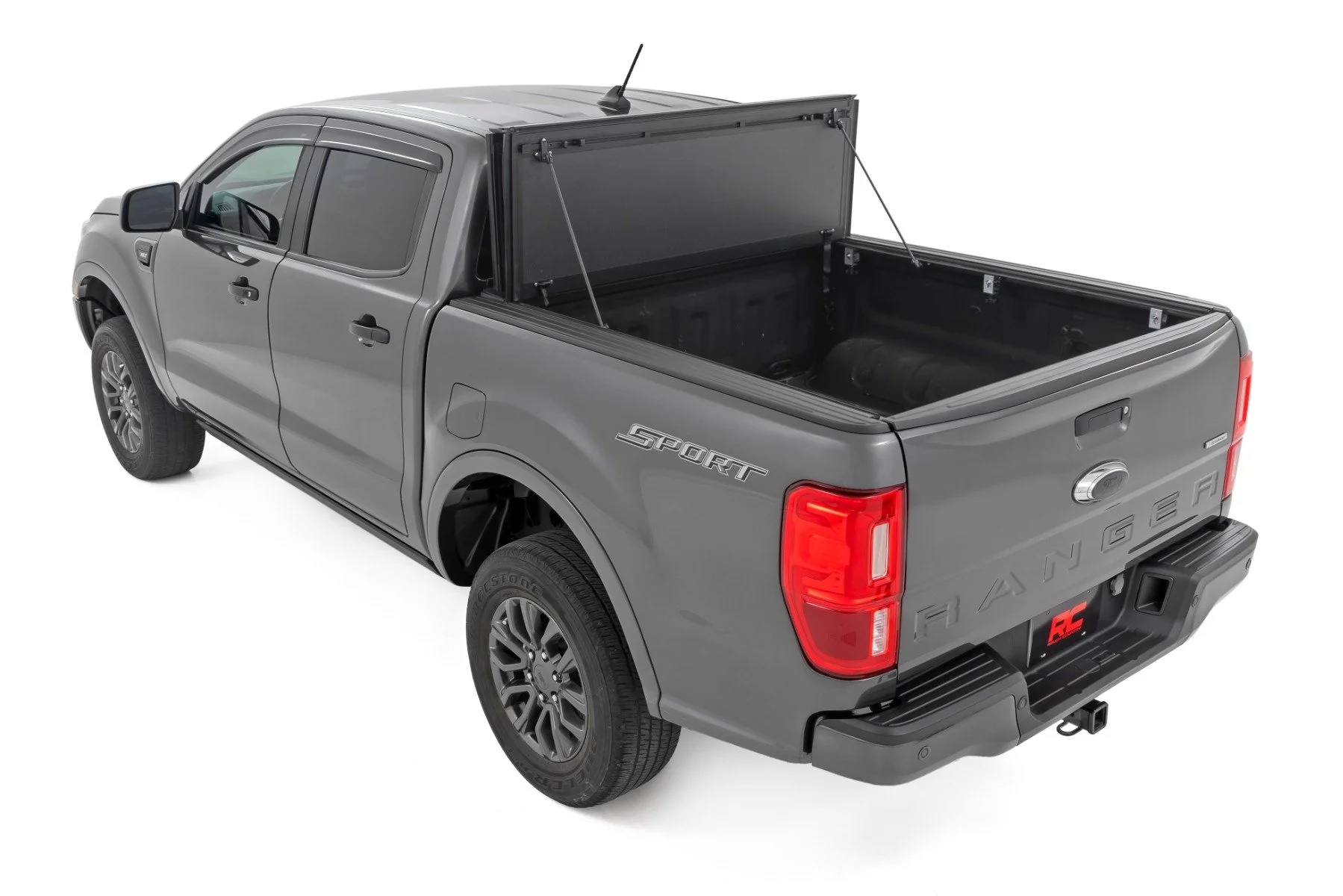 Hard Tri-Fold Flip Up Bed Cover 5' Bed Ford Ranger 19-23 - Image 6