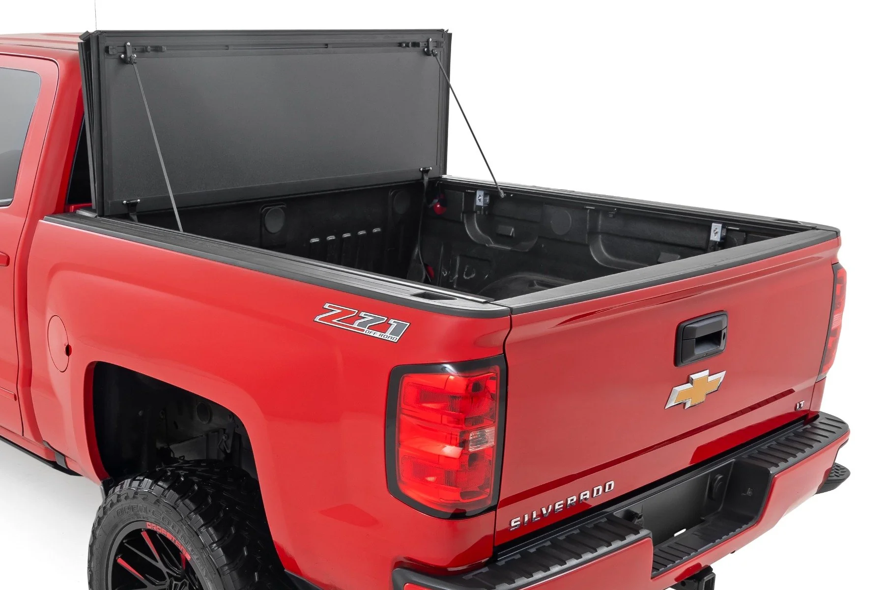 Hard Tri-Fold Flip Up Bed Cover 5'9" Bed Chevy/GMC 1500 14-18 49119551 - Image 2
