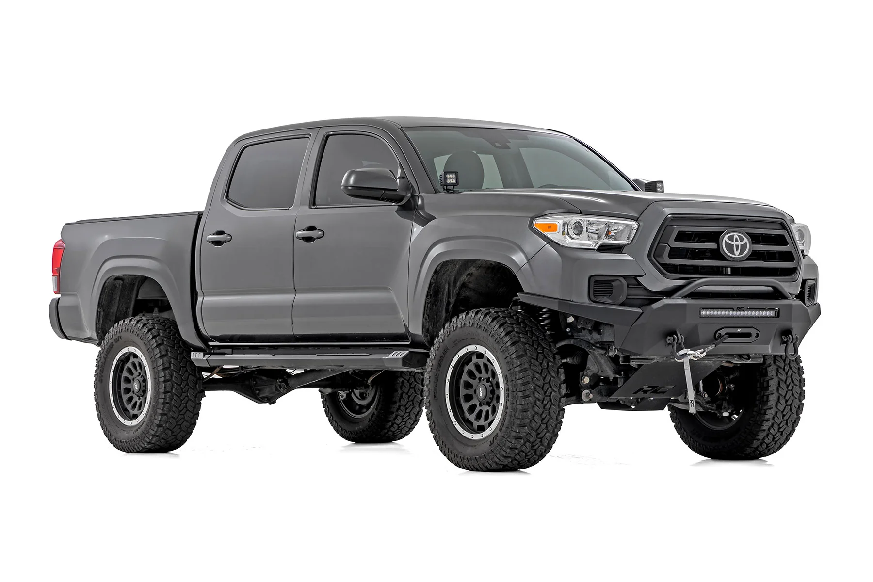 HD2 Running Boards Double Cab Toyota Tacoma 05-23 SRB051785A - Image 4